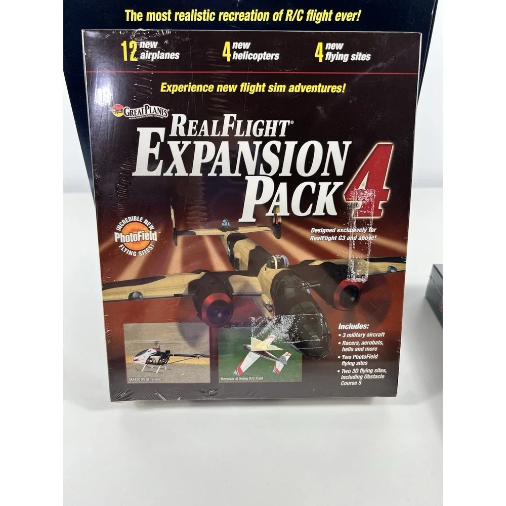 Great Planes Real Flight R/C Flight Simulator G3.5 Controller & Expansion Packs